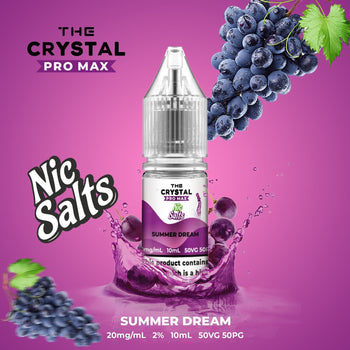 The Crystal Pro Max Hayati Nic Salts 10ml - Box of 10