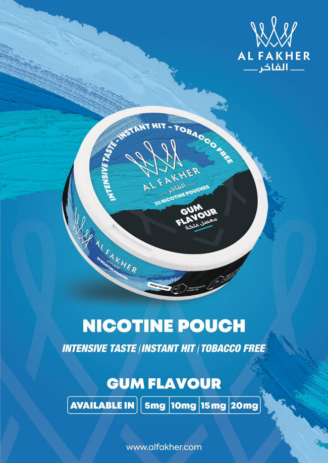 Al Fakher Nicopods Nicotine Pouches - Pack of 10